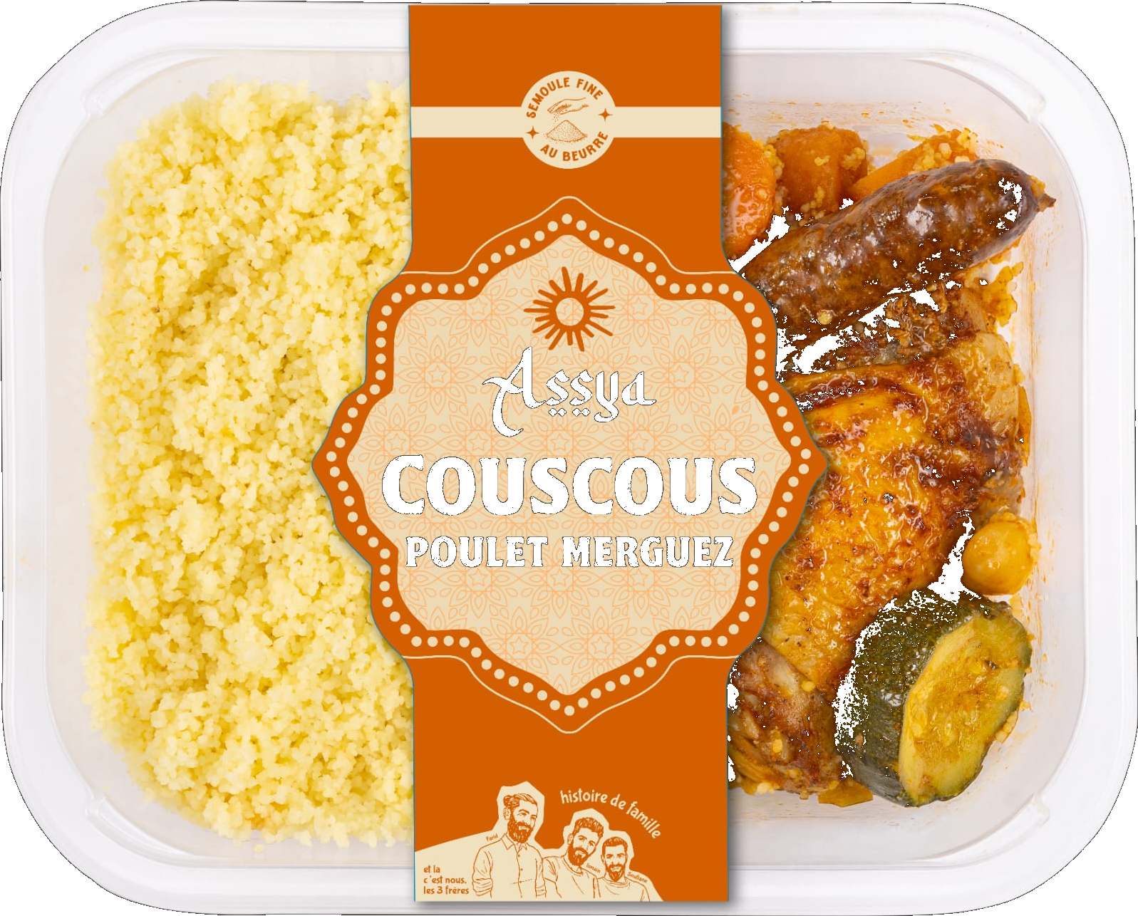 Couscous Poulet Merguez Assya