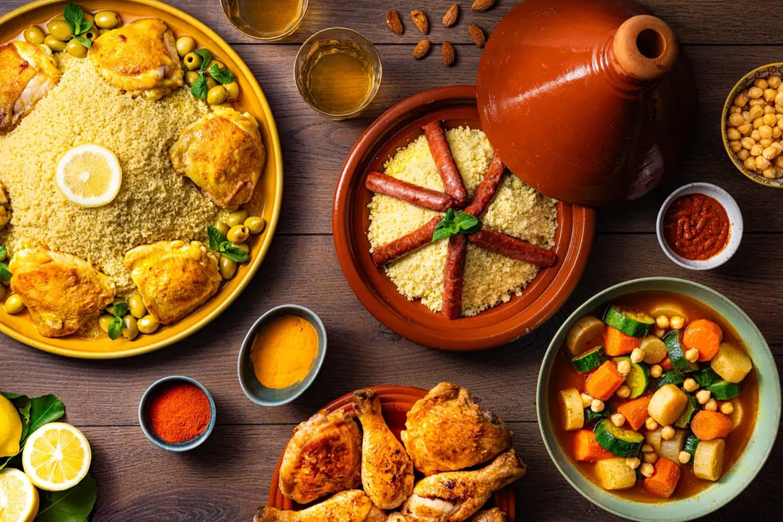 Tajine aux olives et citrons confits